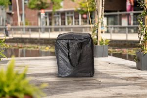 Opbergtas grijs 75x75x90 cm