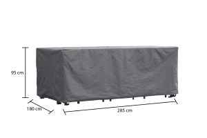 Schutzhülle Premium Gartenmöbel 285x180x95 cm