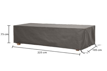 Schutzhülle Premium Gartentisch 225x105x75 cm