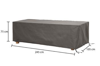 Schutzhülle Premium Gartentisch 245x105x75 cm